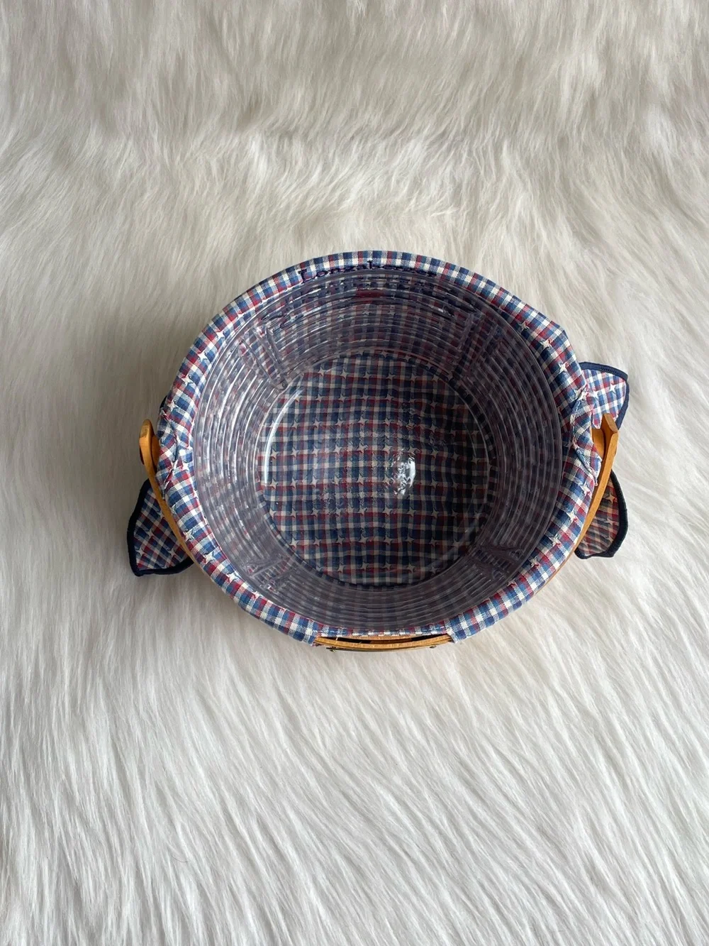 Longaberger Woven Memories vintage farmhouse basket